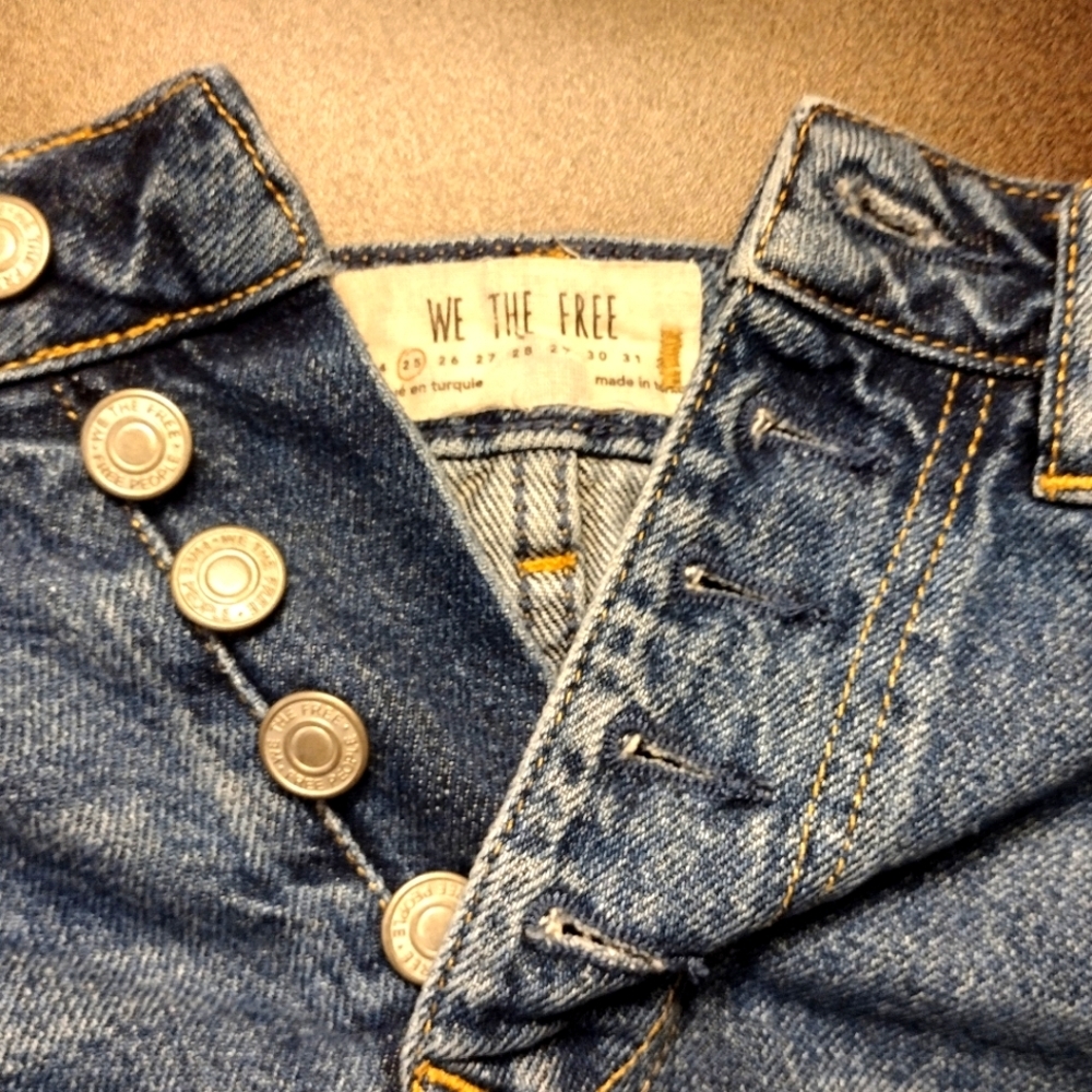 Free people We The Free Denim A Line Skirt - Picture 8 of 8
